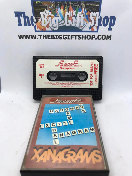 Xanagrams, CPC 464 / 664, Released by Postern / Amsoft Magretro