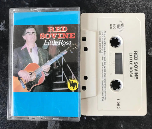 Red Sovine, Little Rosa (Ultra Rare), Bulldog Records, BDC1028, Vintage Cassette Magretro