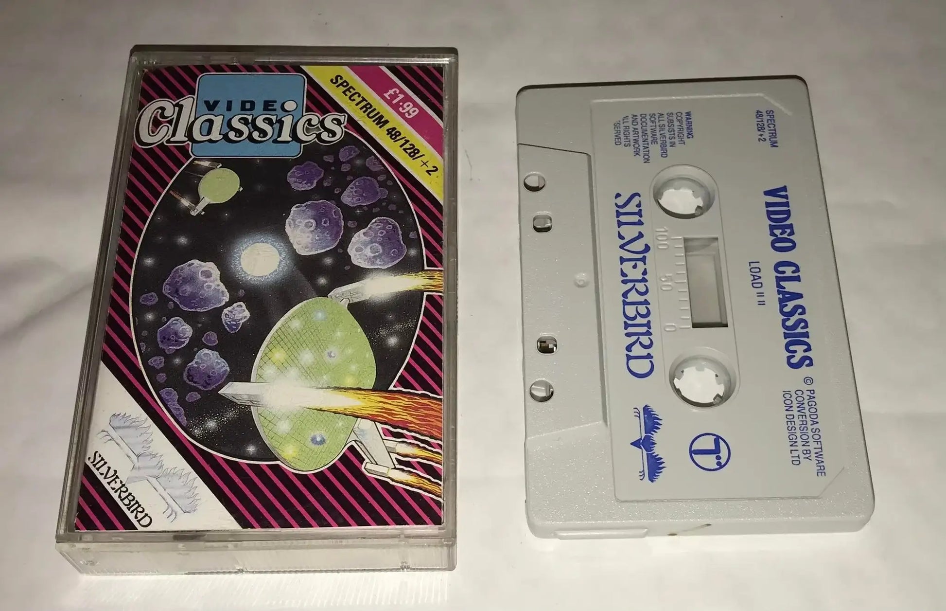 Video Classics, ZX Spectrum, by Silverbird (RARE), Working Magretro