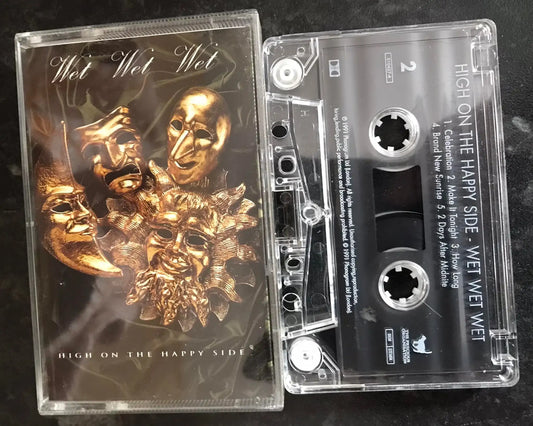 Wet Wet Wet, High on the Happy Side Album, 510 427-4, Vintage Cassette Magretro
