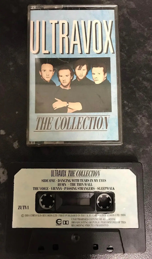 Ultravox, The Collection Album, Chrysalis, ZUTV1, Vintage Cassette Magretro