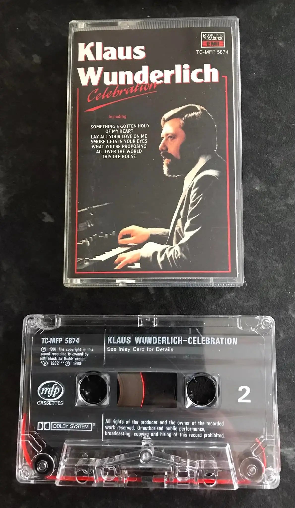 Klaus Wunderlich, Celebration Album, tc-mfp 5874, Vintage Cassette Magretro