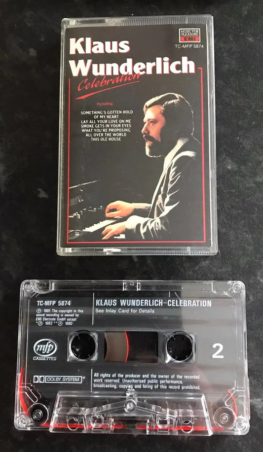 Klaus Wunderlich, Celebration Album, tc-mfp 5874, Vintage Cassette Magretro