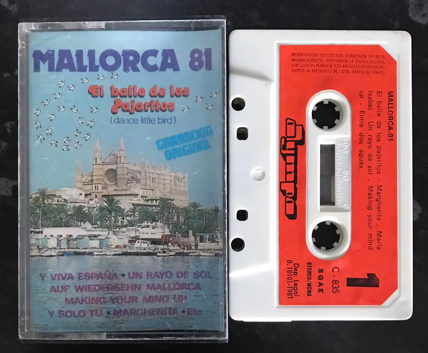 Mallorca 81 Album, El Baile De Los Pajarotos, (Dance Little Bird), C-835 Magretro