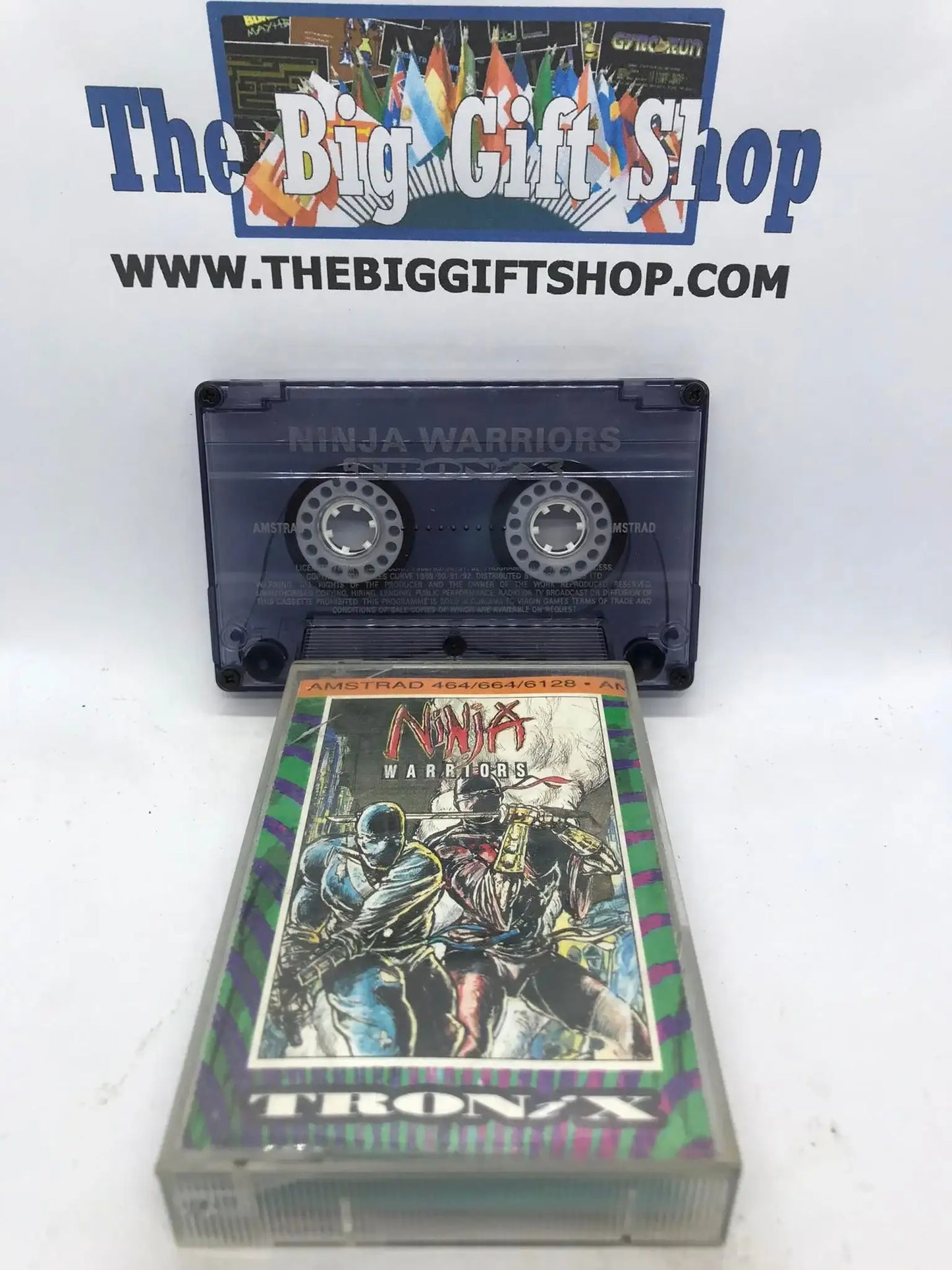 Ninja Warriors by Tronix, CPC 464 / 664 (RARE) Magretro