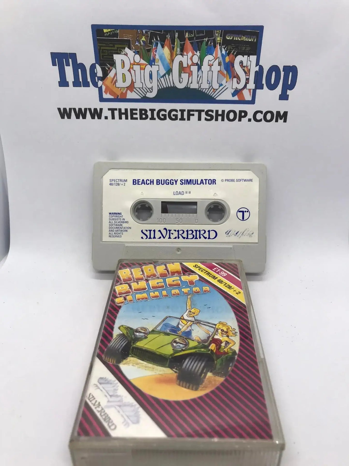 Beach Buggy Simulator (Tested Working), ZX Spectrum,Silverbird Magretro