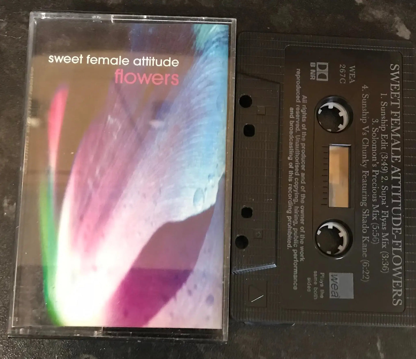 Sweet Female Attitude, Flowers Album, WEA ? 8573 82754 4, WEA ? WEA267C Magretro