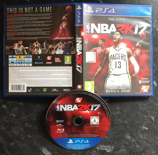 nba2k17 Paul George, Playstation 4 Game, UK PAL, PS4 Magretro