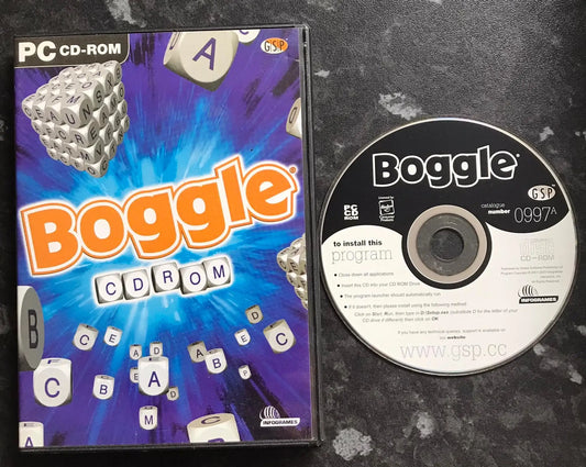 Boggle, UK, Pal, PC Game Magretro