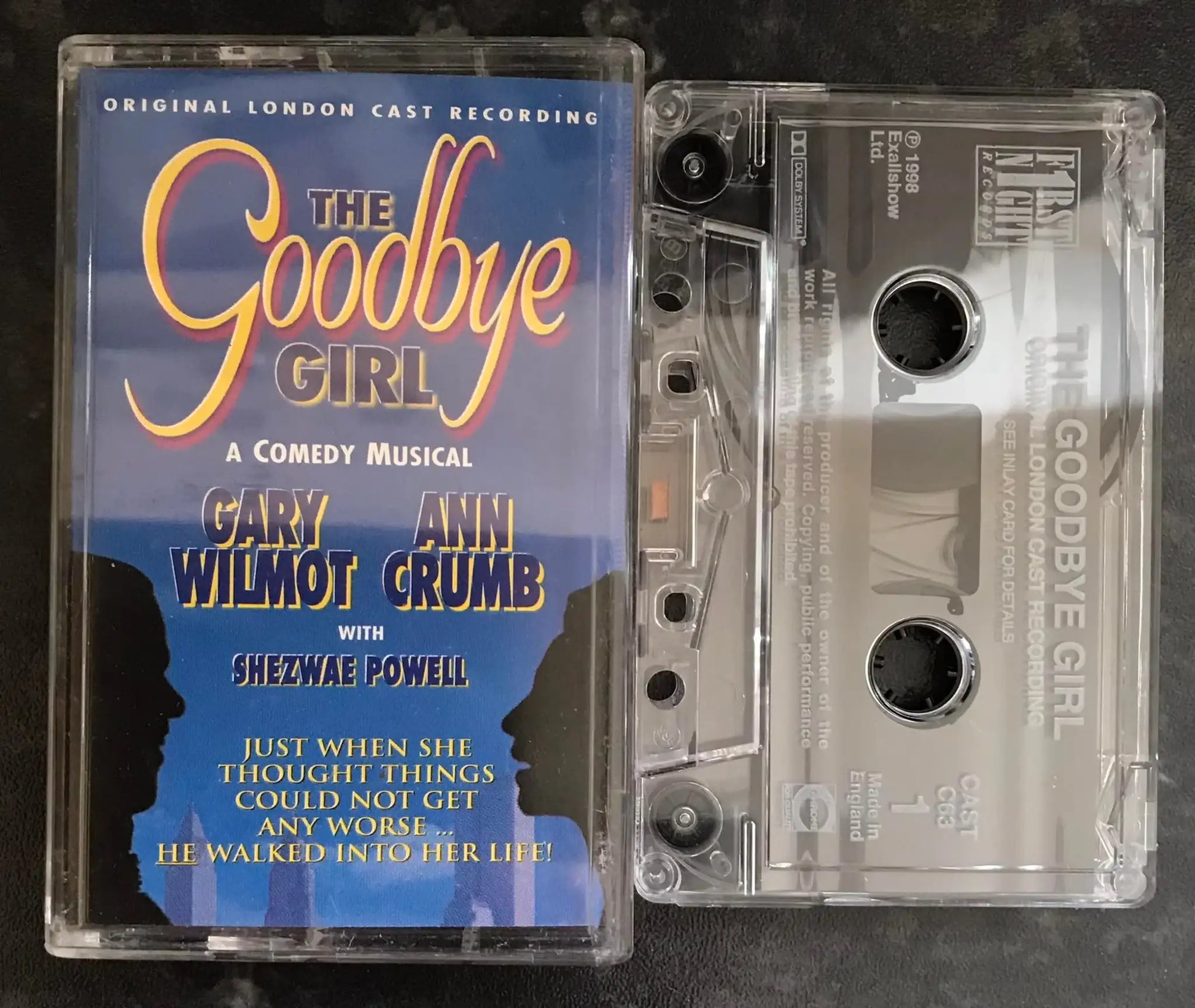 The Goodbye Girl Album, First Night label, Comedy Musical, CASTC 63 Magretro