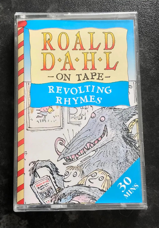 Roald Dahl on Tape, Revolting Rhymes, Audiobook, STILL SEALED, T40033 Magretro