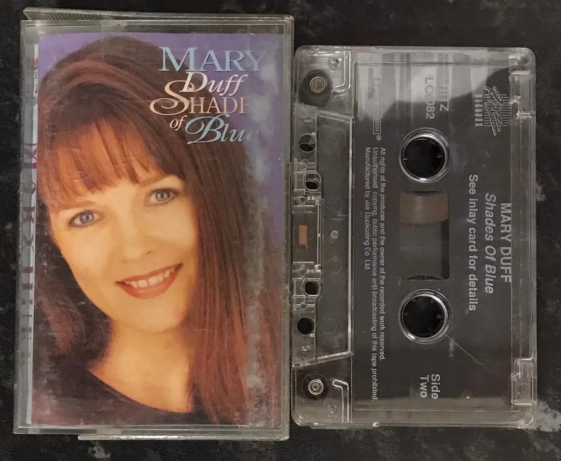 Mary Duff, Shades of Blue Album, RITZ LC 0082, Vintage Cassette Magretro
