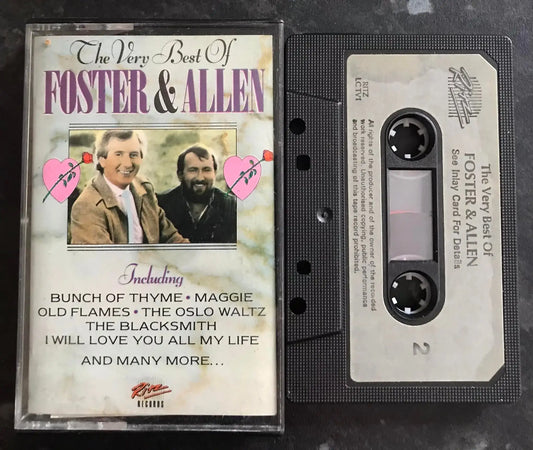 The Very Best of Foster & Allen Album, RITZ LC TV1, Vintage Cassette Magretro