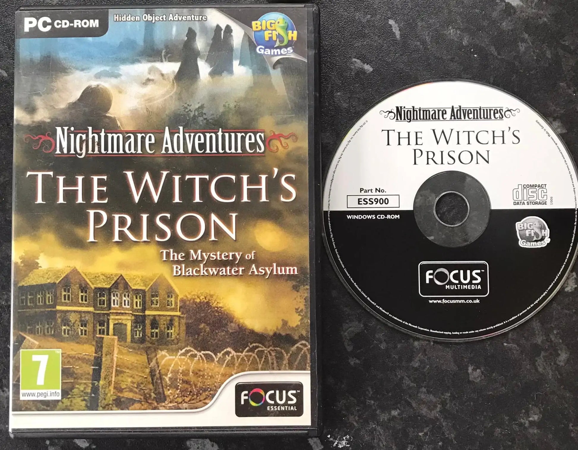 Nightmare Adventures, The Witch's Prison, Windows X, UK, Pal, PC Game Magretro