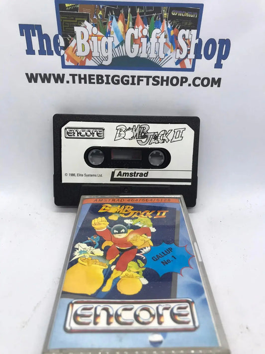Bomb Jack 2, CPC 464 / 664 Released by Encore (RARE) Magretro