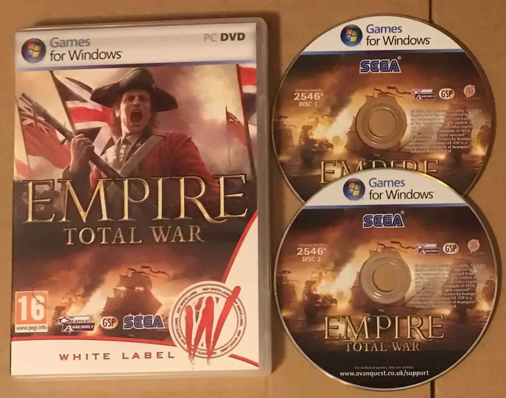 Empire - Total War - PC GAME DVD rom Magretro