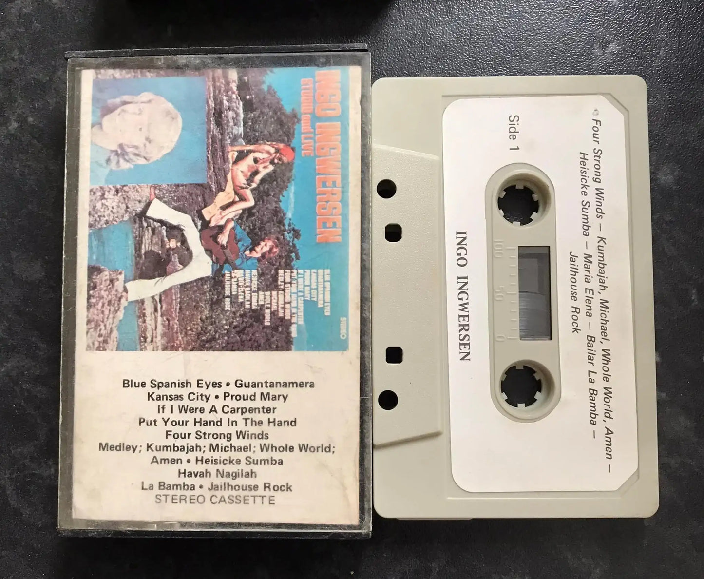 Ingo Ingwersen, Studio and Live Album, Independant label, Vintage Cassette Magretro