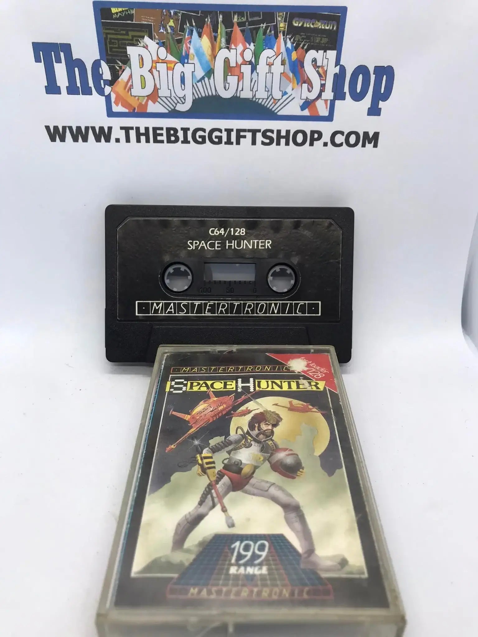 Space Hunter, C64 Game, Released by Mastertronic, WORKING Magretro