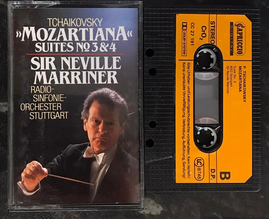 Tchaikovsky, Mozartiana, Suites No 3&4, Neville Marriner, Carpiccio, cc 27 191 Magretro