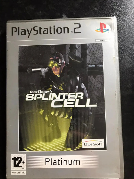Splinter Cell Platinum, PS2 Game, PAL Magretro