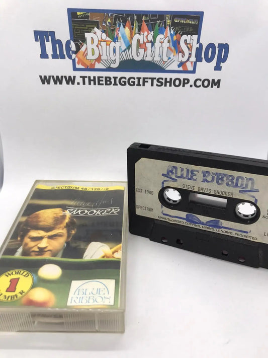 Steve Davis Snooker (Blue Ribbon) (Tested Working), ZX Spectrum Magretro