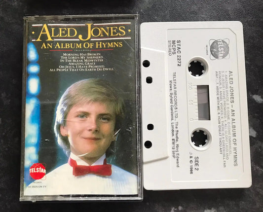 Aled Jones, An Album of Hymns, Telstar Label, STAC 2272, Vintage Cassette Magretro