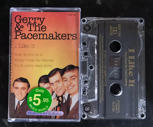 Gerry & The Pacemakers, I Like It Album, Platinum, Plat-181, Vintage Cassette Magretro