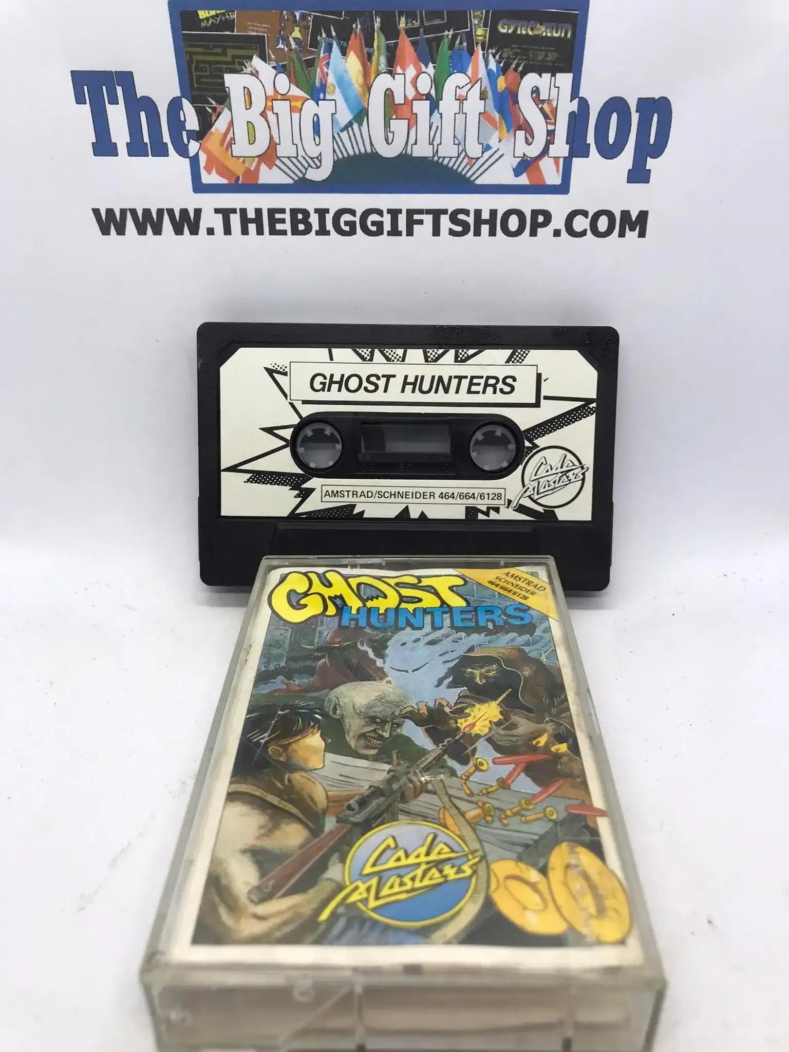 Ghost Hunters, CPC 464 / 664 Released by Codemasters Magretro