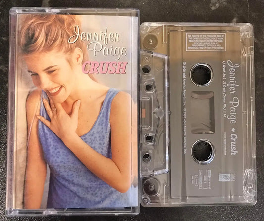 Jennifer Paige, Crush Single, Edel Records, EDL 0039429ERE, Vintage Cassette Magretro