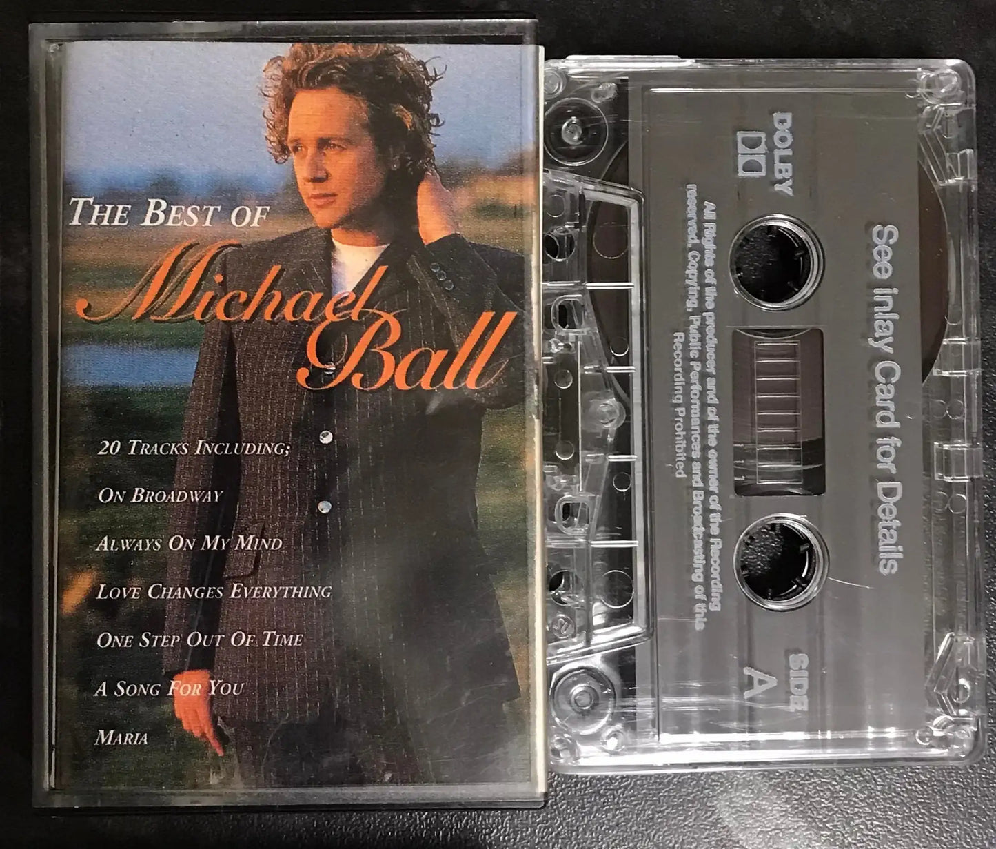 The Best of Michael Ball Album, BOOTLEG RELEASE, Vintage Cassette Magretro