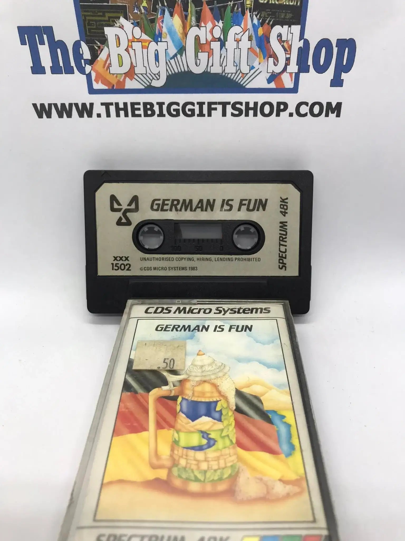 German Is Fun (Tested Working), ZX Spectrum, Released by CDS Micro Magretro