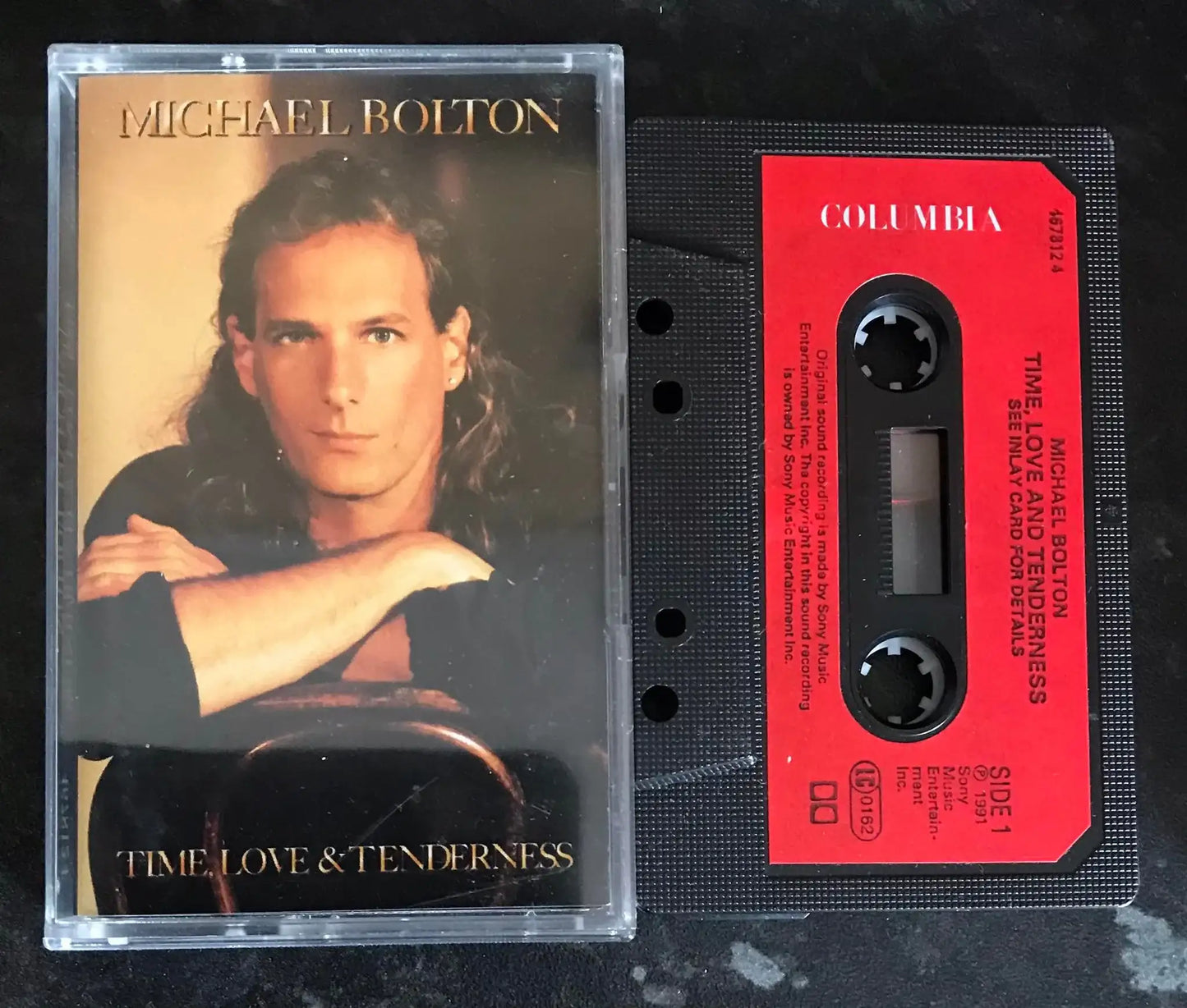 Michael Bolton, Time Love and Tenderness Album, 4678124, Vintage Cassette Magretro