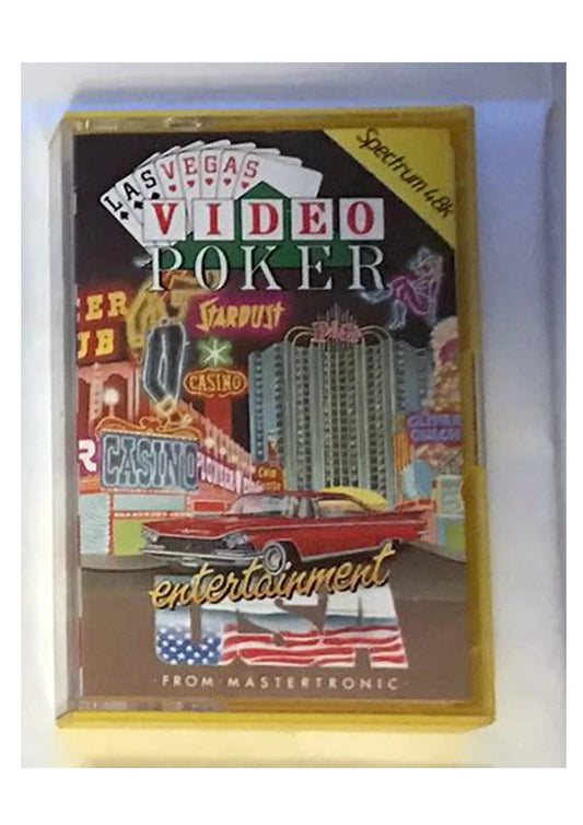 Las Vegas Video Poker, ZX Spectrum by Entertainment USA, Working Magretro