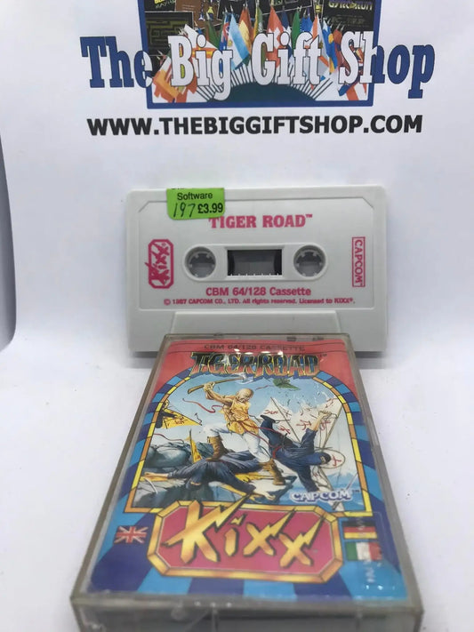 Tiger Road (Kixx), C64 Game, Released by Kixx, WORKING Magretro