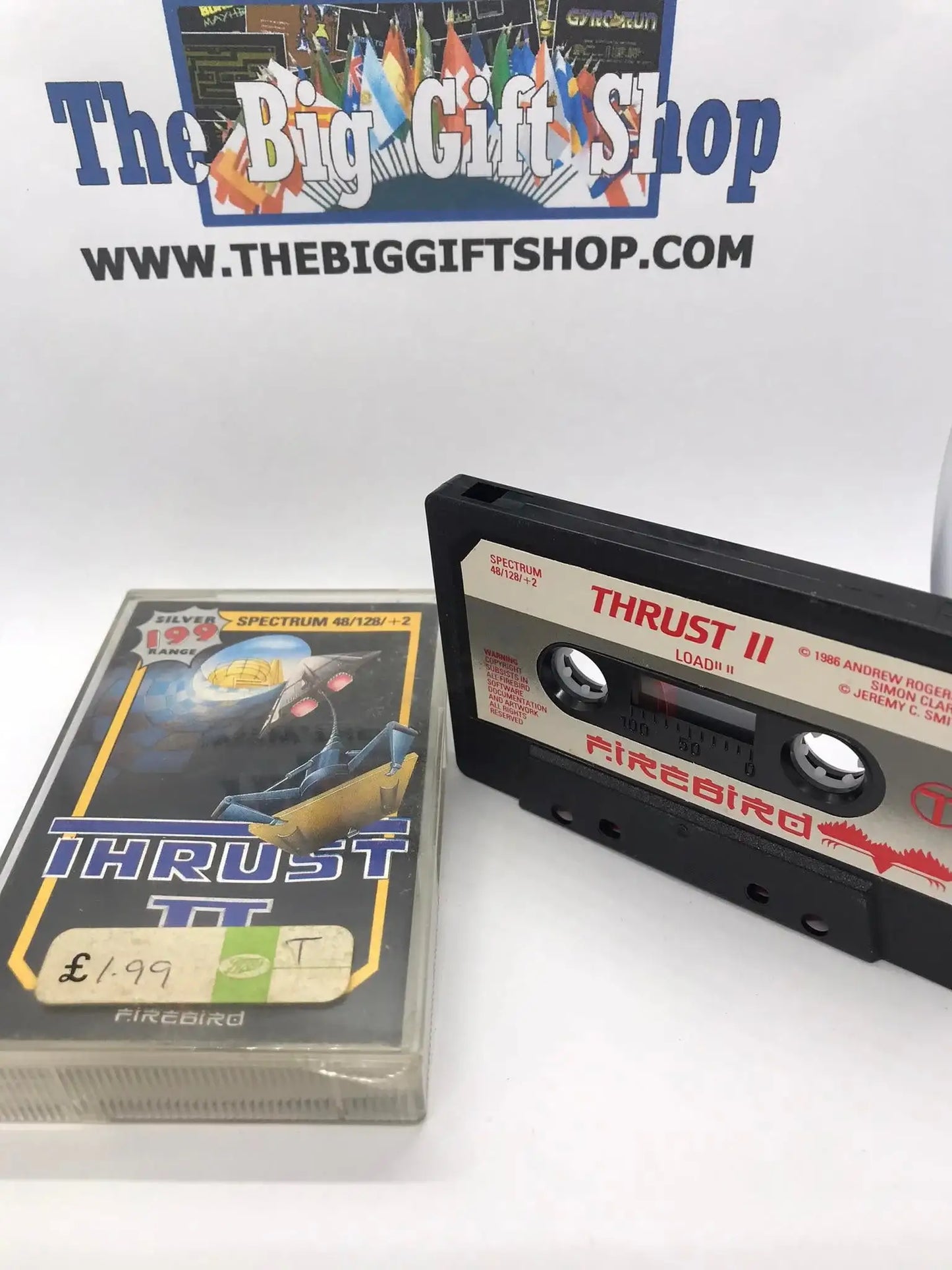 Thrust II, ZX Spectrum, Released by Firebird Software Ltd, Working Magretro