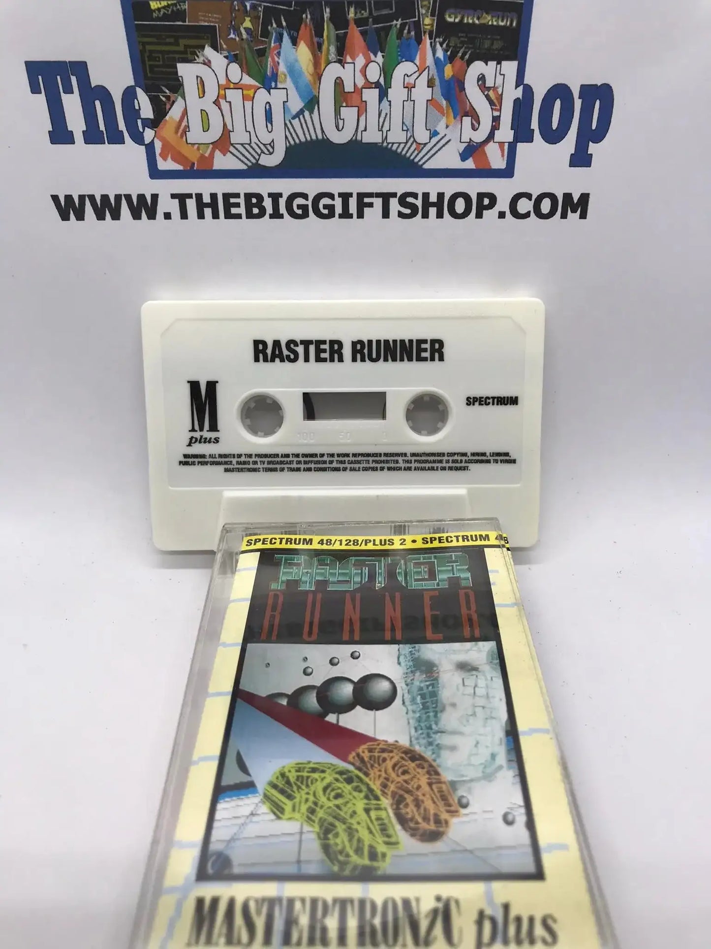 Raster Runner (Tested Working), ZX Spectrum, Released by Mastertronic. RARE Magretro