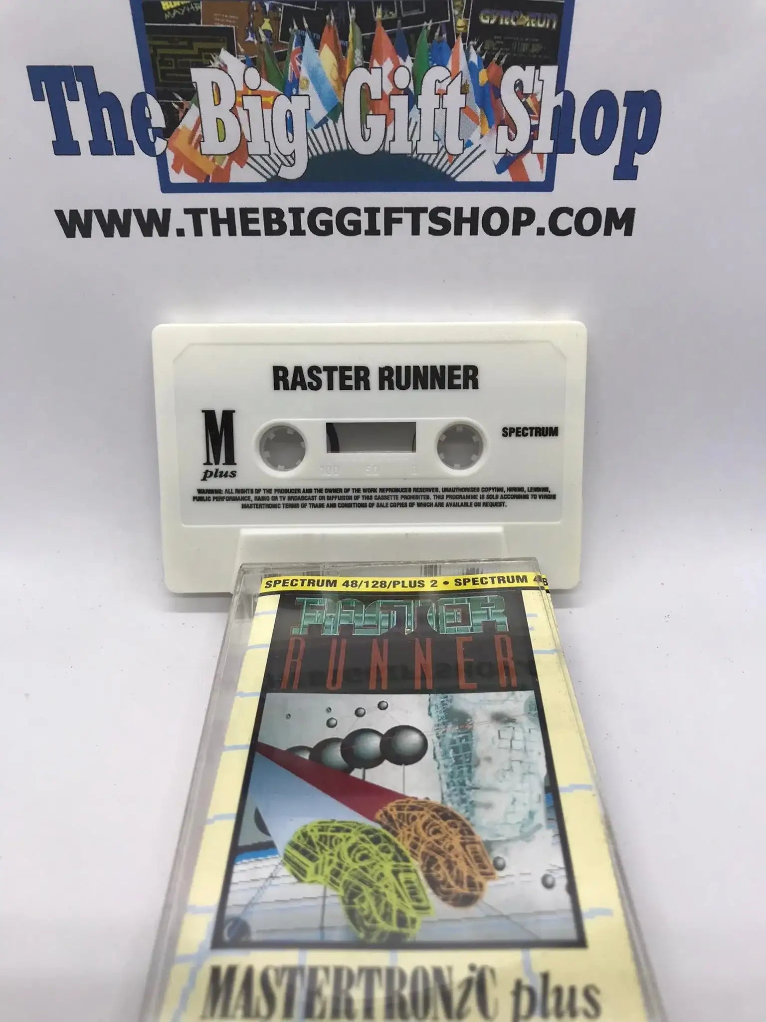 Raster Runner (Tested Working), ZX Spectrum, Released by Mastertronic. RARE Magretro