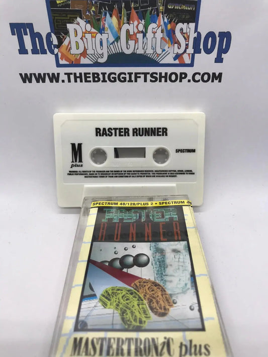 Raster Runner (Tested Working), ZX Spectrum, Released by Mastertronic. RARE Magretro