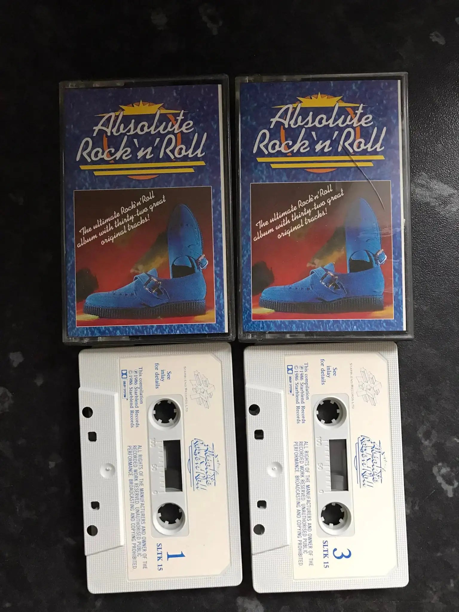 Absolute Rock 'n' Roll, Double tape set, SLTK 15, Vintage Cassette Magretro