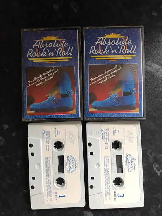 Absolute Rock 'n' Roll, Double tape set, SLTK 15, Vintage Cassette Magretro