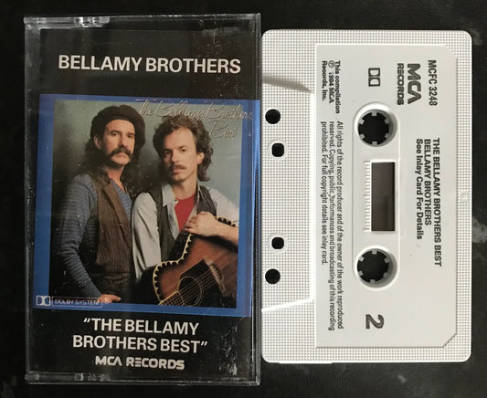 The Bellamy Brothers Best Album, MCA, MCFC 3248, Vintage Cassette Magretro