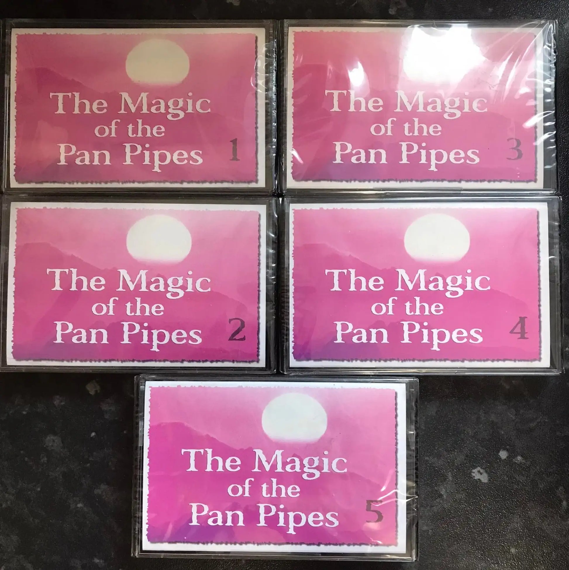 The Magic of The Pan Pipes, 5 tape set, Still SEALED, rdc 93731 Magretro