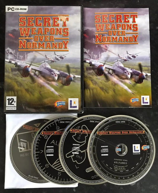 Secret Weapons over Normandy, UK, Pal, PC Game Magretro
