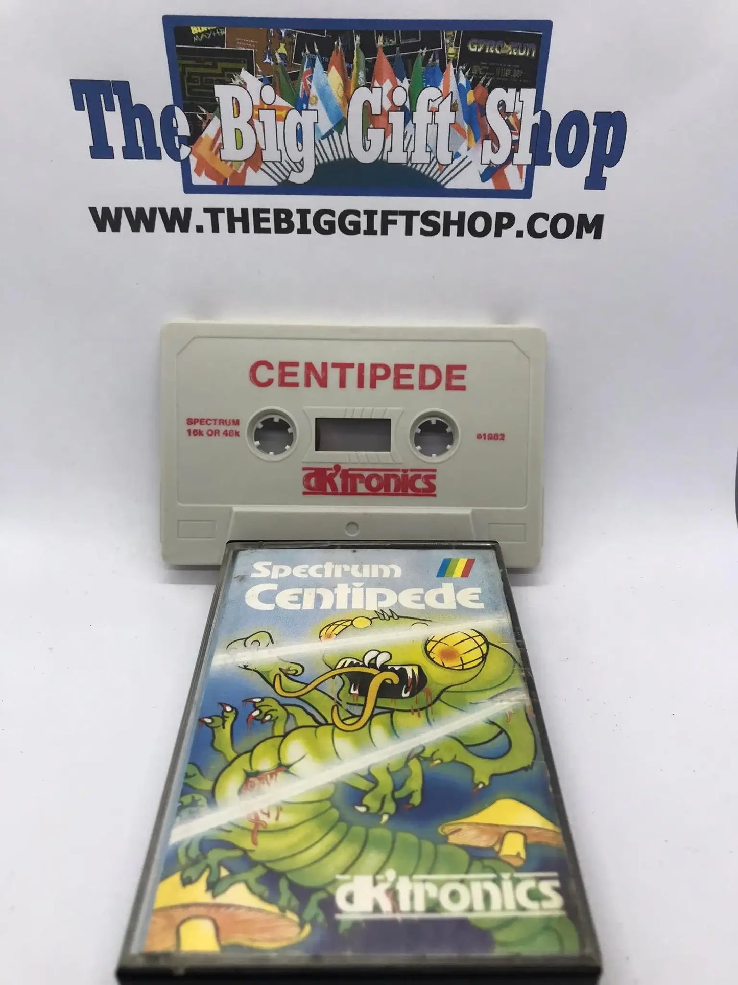 Centipede, Release 1 (Tested Working), ZX Spectrum, Released by Dk'Tronics Ltd Magretro