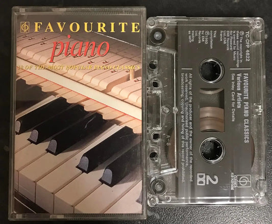 Favourite Piano Classics, Classics For Pleasure, TC-CFP 462, Vintage Cassette Magretro