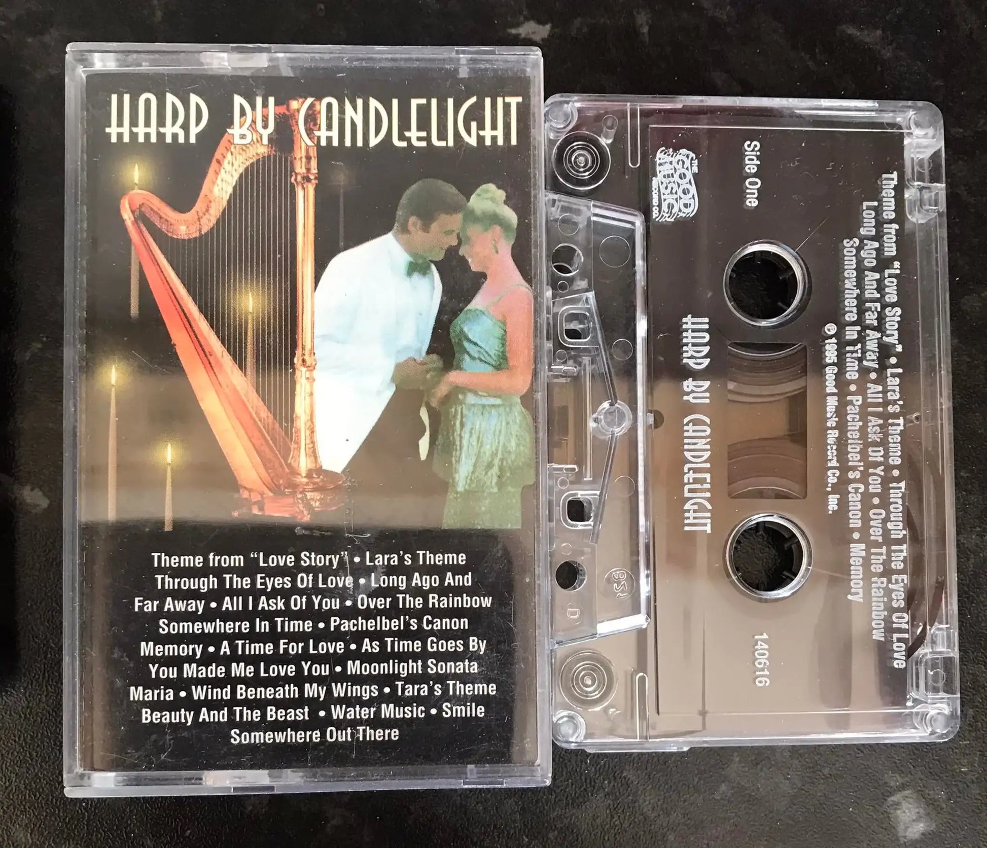 Harp By Candlelight Album, Carmen Dragon, The Good Music Record Co, 140624 Magretro