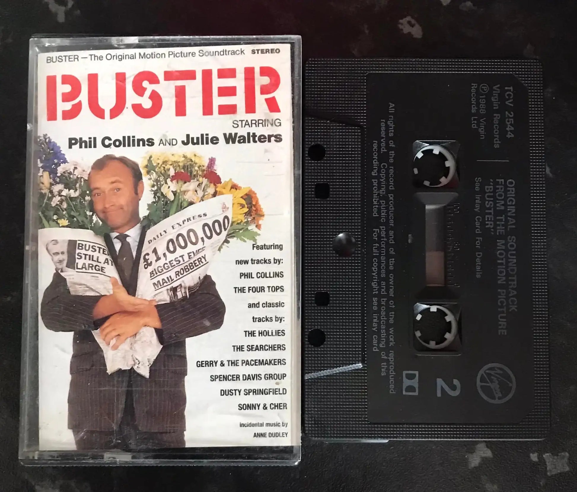 Buster Album, The Original Motion Picture Soundtrack, VIRGIN, TCV 2544 Magretro