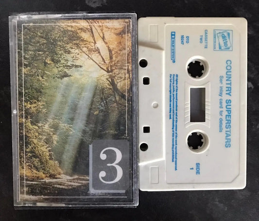 Country Superstars Tape 3, Vintage Cassette Magretro