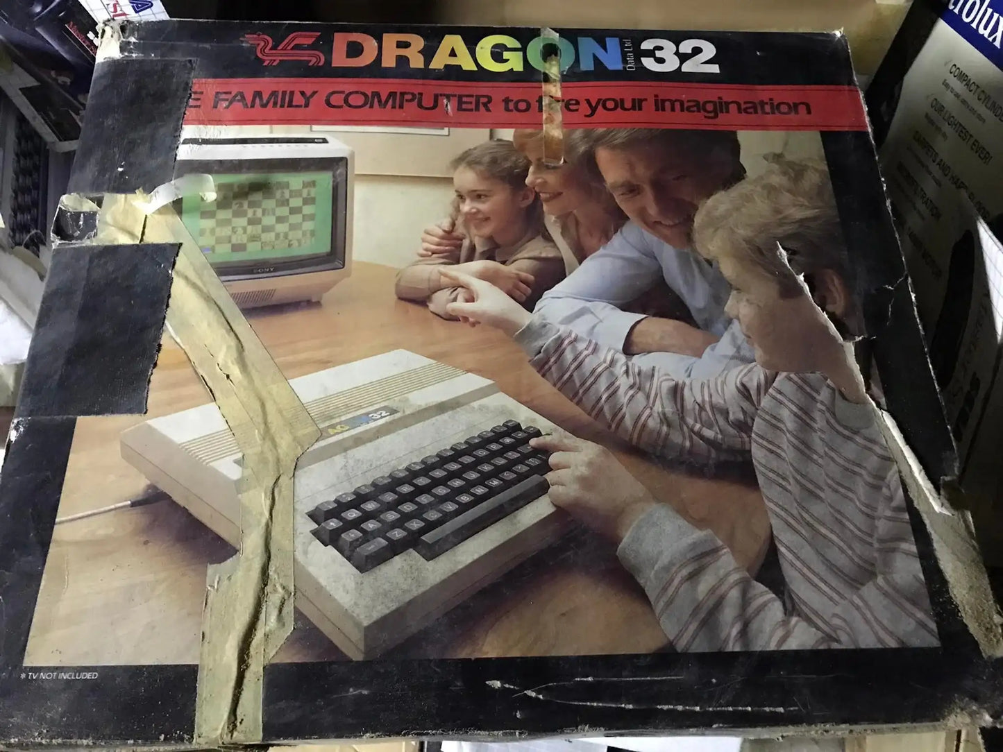 Vintage Dragon 32 Computer UK PAL Boxed Magretro