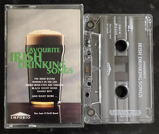 Sean O'Neill Band, Favourite Irish Drinking Songs, empr mc520, Vintage Cassette Magretro
